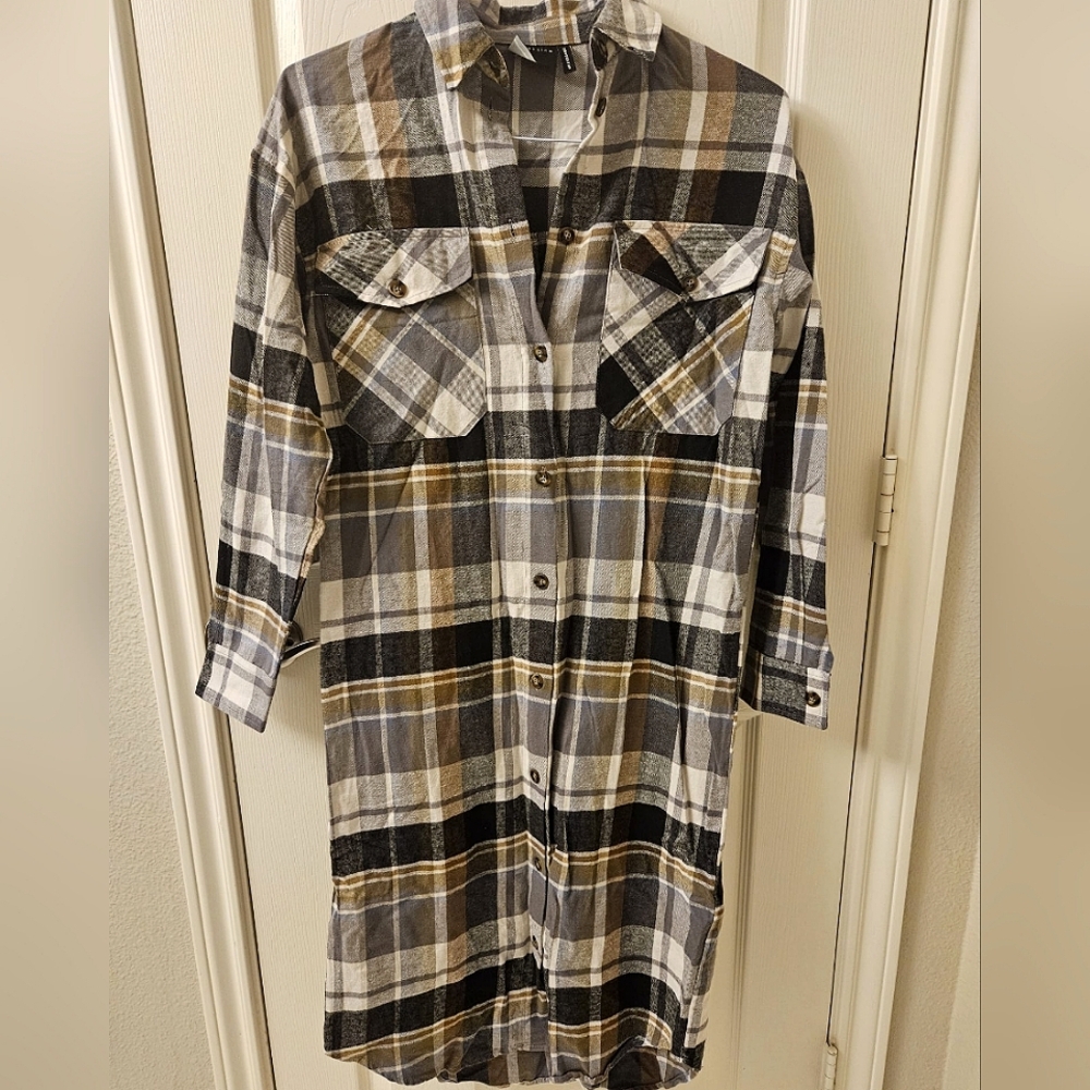 Soft Plaid Dress